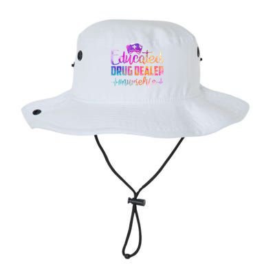 Nursing Educated Drug Dealer Nurse Life Gift Legacy Cool Fit Booney Bucket Hat