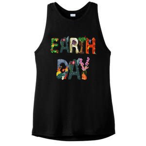 National Earth Day Earth Day April 22 Ladies PosiCharge Tri-Blend Wicking Tank