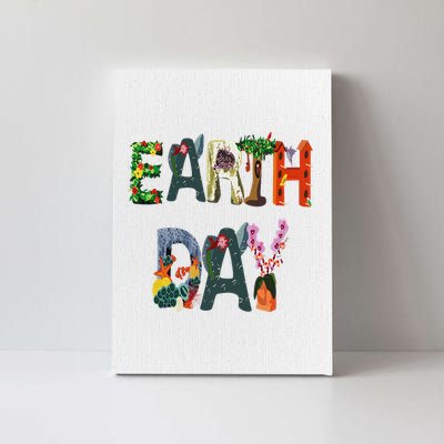 National Earth Day Earth Day April 22 Canvas