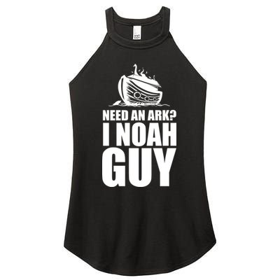 Need An Ark I Noah Guy Women's Perfect Tri Rocker Tank