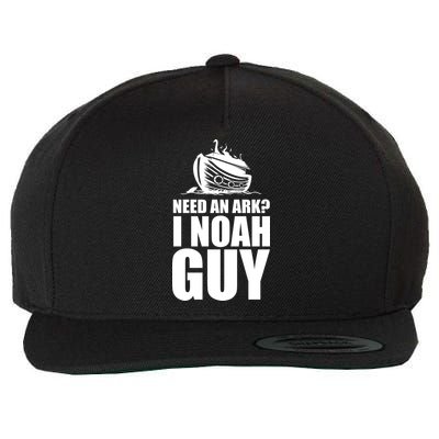 Need An Ark I Noah Guy Wool Snapback Cap