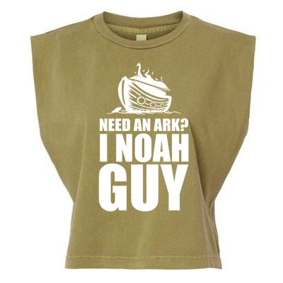 Need An Ark I Noah Guy Garment-Dyed Women's Muscle Tee