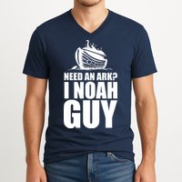 Need An Ark I Noah Guy V-Neck T-Shirt