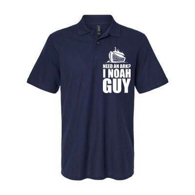 Need An Ark I Noah Guy Softstyle Adult Sport Polo