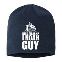 Need An Ark I Noah Guy Sustainable Beanie