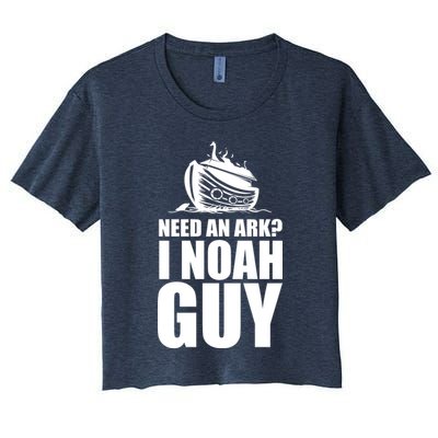 Need An Ark I Noah Guy Crop Top