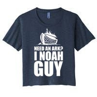 Need An Ark I Noah Guy Women's Crop Top Tee