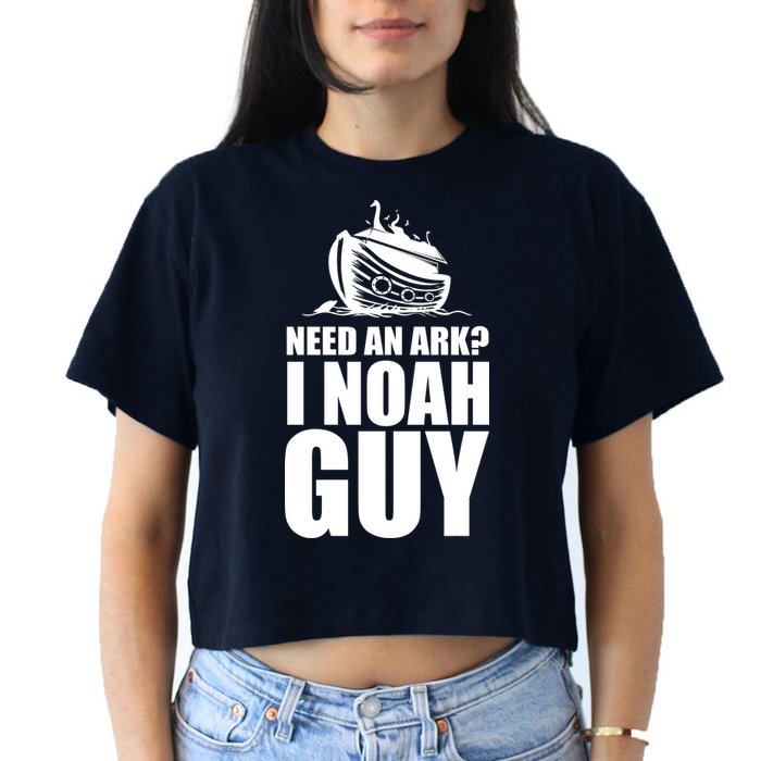 Need An Ark I Noah Guy Crop Top