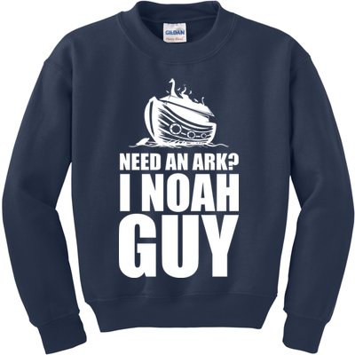 Need An Ark I Noah Guy Kids Sweatshirt