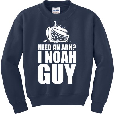 Need An Ark I Noah Guy Kids Sweatshirt