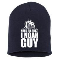 Need An Ark I Noah Guy Short Acrylic Beanie