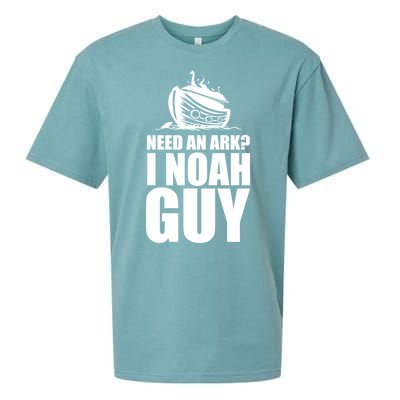 Need An Ark I Noah Guy Sueded Cloud Jersey T-Shirt