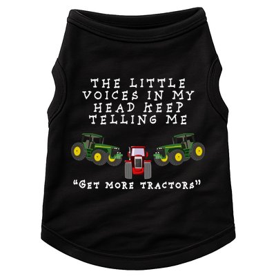 Need More Tractors Funny Farming Doggie Tank