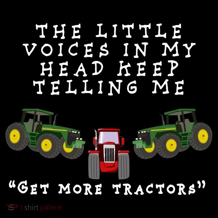 Need More Tractors Funny Farming Flexfit Unipanel Trucker Cap