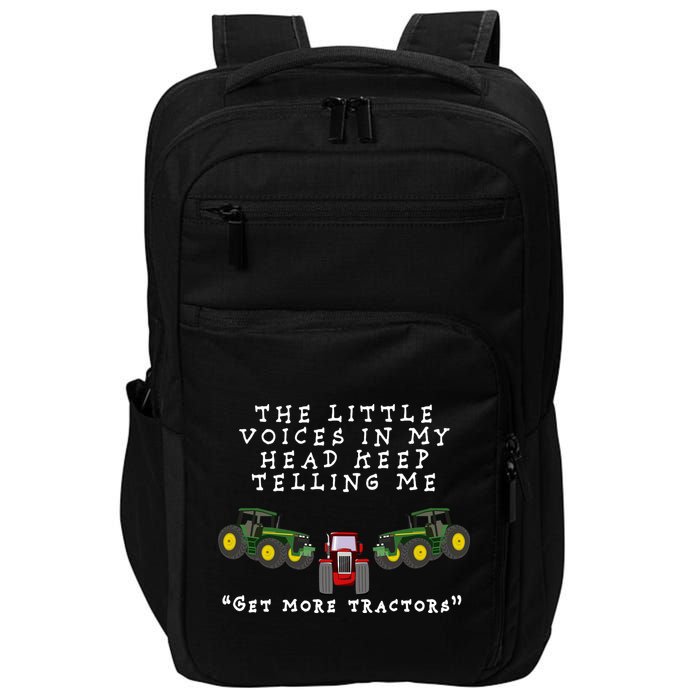 Need More Tractors Funny Farming Impact Tech Backpack