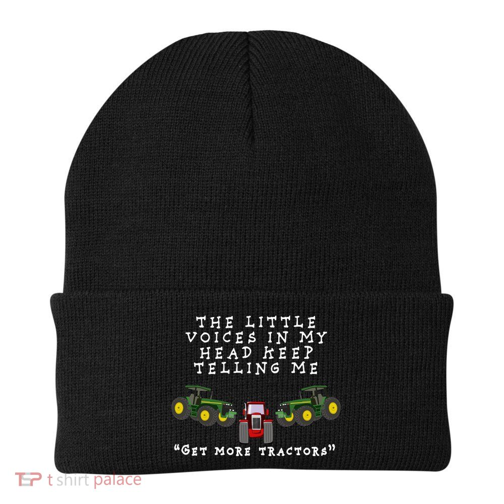 Need More Tractors Funny Farming Beanie