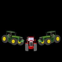Need More Tractors Funny Farming 16oz Travel Tumbler