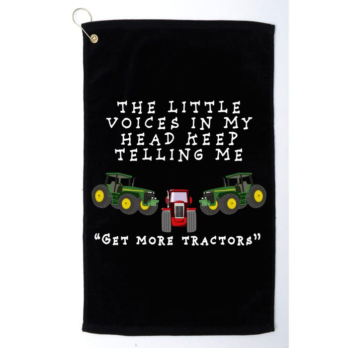 Need More Tractors Funny Farming Golf Towel