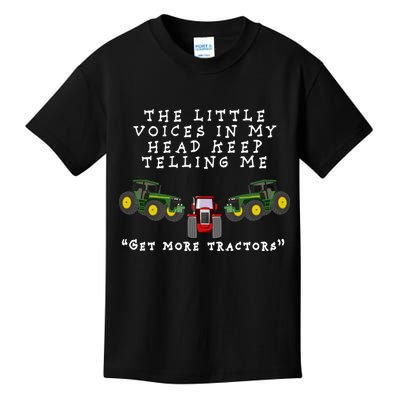 Need More Tractors Funny Farming Kids T-Shirt