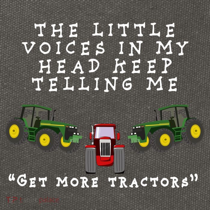 Need More Tractors Funny Farming Cotton Canvas Backpack