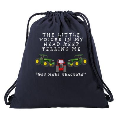 Need More Tractors Funny Farming Drawstring Bag