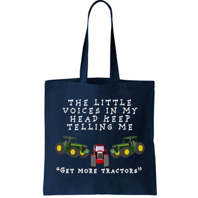 Need More Tractors Funny Farming Tote Bag