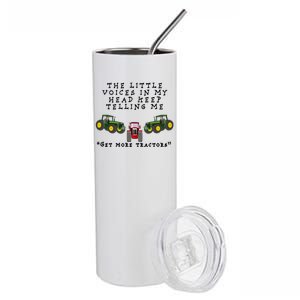 Need More Tractors Funny Farming Stainless Steel Tumbler