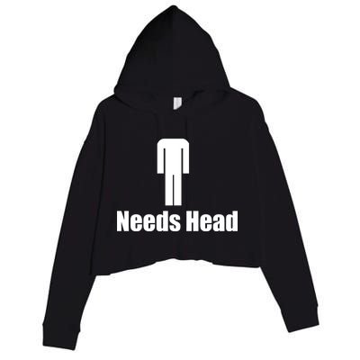 Needs Head Crop Fleece Hoodie