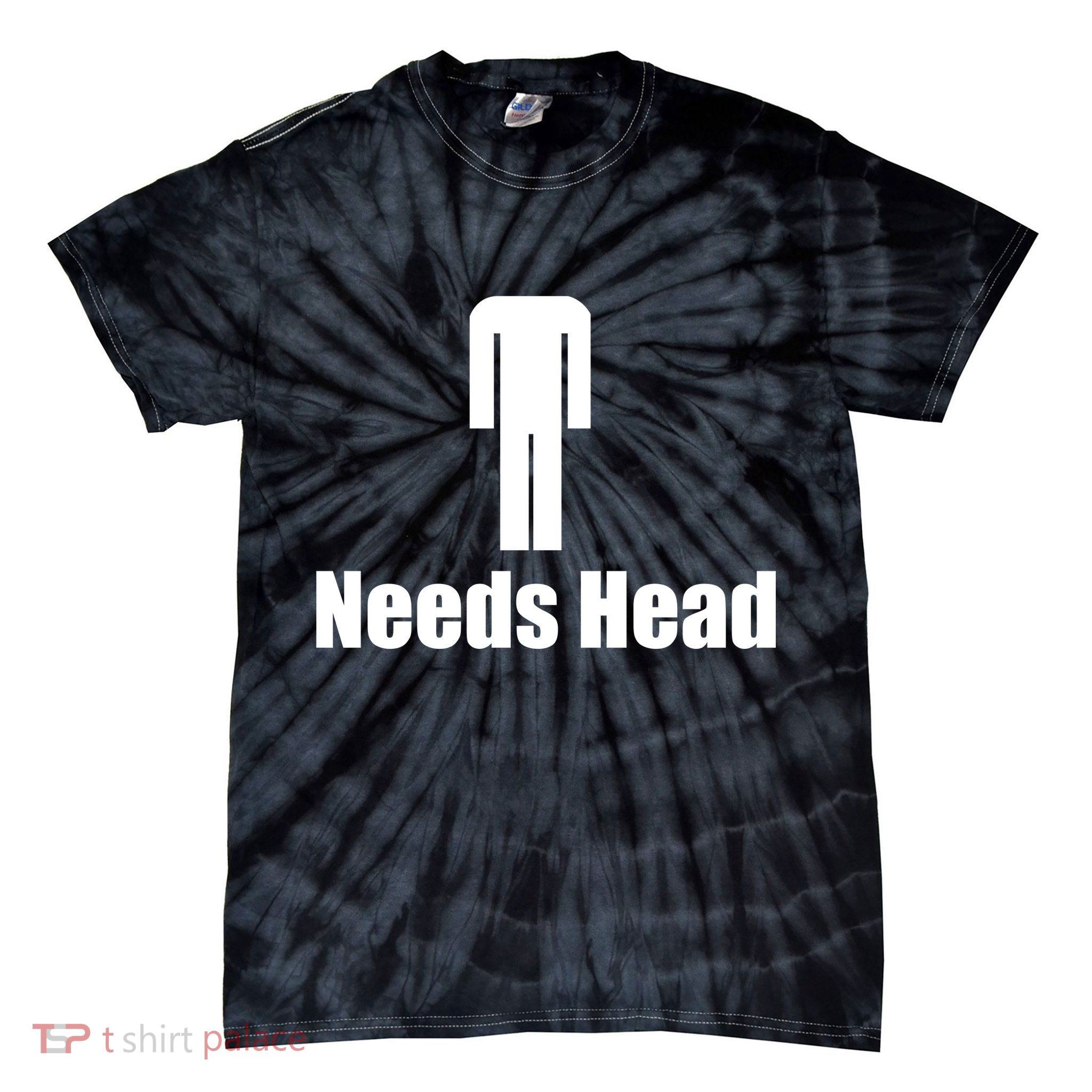 Needs Head Tie-Dye T-Shirt