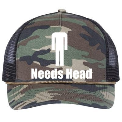 Needs Head Retro Rope Trucker Hat Cap