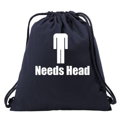 Needs Head Drawstring Bag