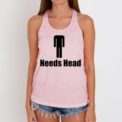 Needs Head Women's Knotted Racerback Tank