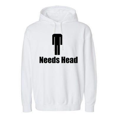 Needs Head Garment-Dyed Fleece Hoodie