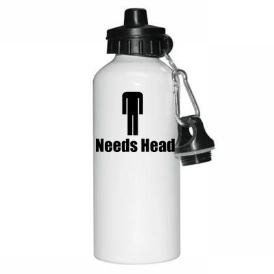 Needs Head Aluminum Water Bottle