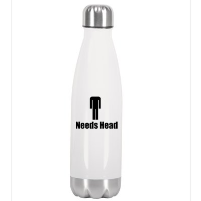 Needs Head Stainless Steel Insulated Water Bottle