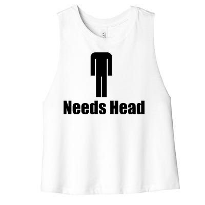 Needs Head Women's Racerback Cropped Tank