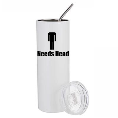 Needs Head Stainless Steel Tumbler