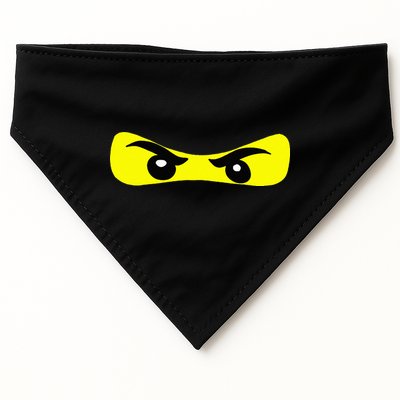 Ninja Eyes Funny Halloween Ninja Costume USA-Made Doggie Bandana