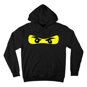 Ninja Eyes Funny Halloween Ninja Costume Hoodie