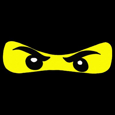 Ninja Eyes Funny Halloween Ninja Costume T-Shirt