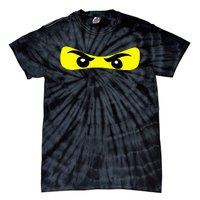 Ninja Eyes Funny Halloween Ninja Costume Tie-Dye T-Shirt