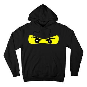 Ninja Eyes Funny Halloween Ninja Costume Tall Hoodie