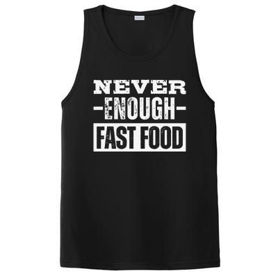 Never Enough Fast Food PosiCharge Competitor Tank