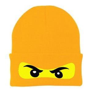 Ninja Eyes Funny Halloween Ninja Costume Knit Cap Winter Beanie