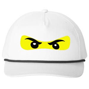 Ninja Eyes Funny Halloween Ninja Costume Snapback Five-Panel Rope Hat