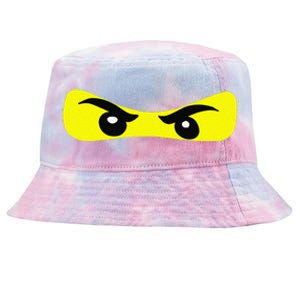 Ninja Eyes Funny Halloween Ninja Costume Tie-Dyed Bucket Hat