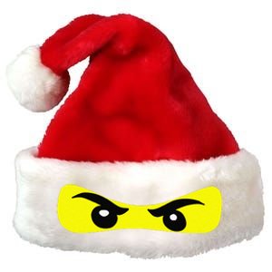 Ninja Eyes Funny Halloween Ninja Costume Premium Christmas Santa Hat