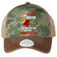 New England Football Queen Classy Sassy And A Bit Smart Assy Legacy Tie Dye Trucker Hat