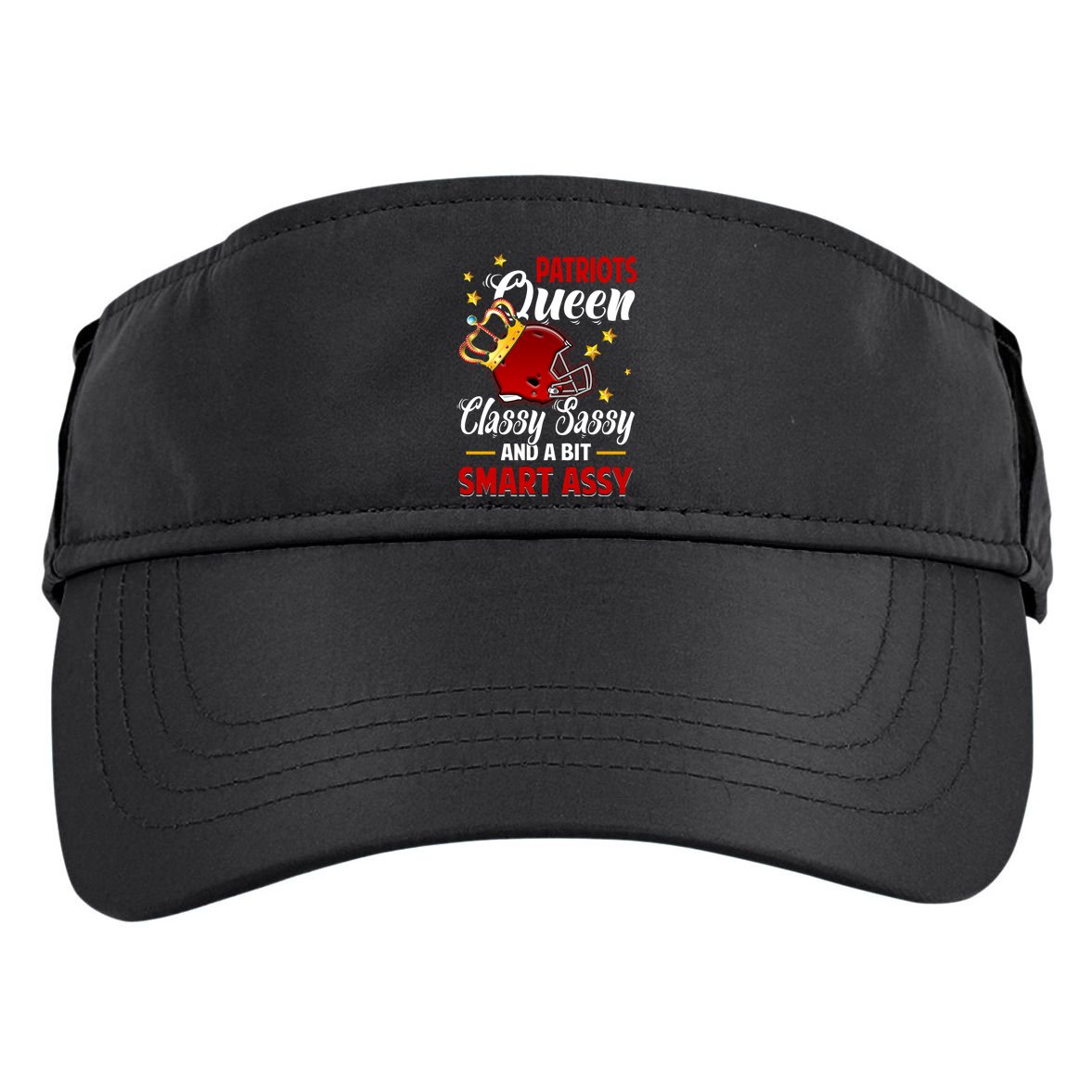 New England Football Queen Classy Sassy And A Bit Smart Assy Adult Drive Performance Visor