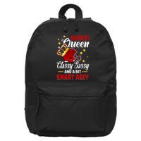 New England Football Queen Classy Sassy And A Bit Smart Assy 16 in Basic Backpack